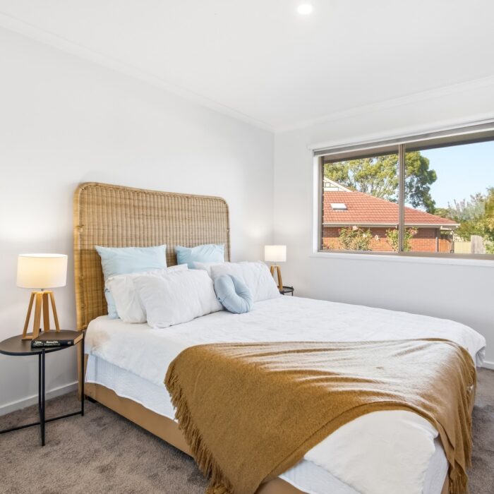 Main bedroom in Unit 23